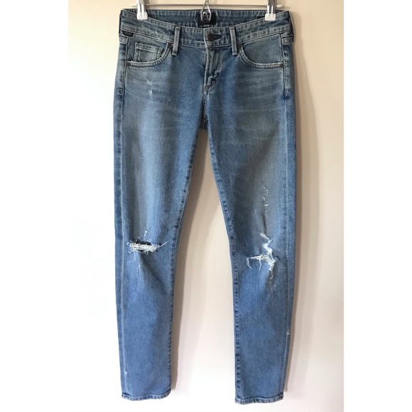 Citizens of Humanity • 25 • Racer Low Rise Skinny Denim Jeans - Picture 1 of 4